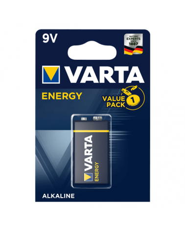 Pila alcalina Varta 6LR61 9V HighEnergy - ¡Descúbrelas! - DivisionLED