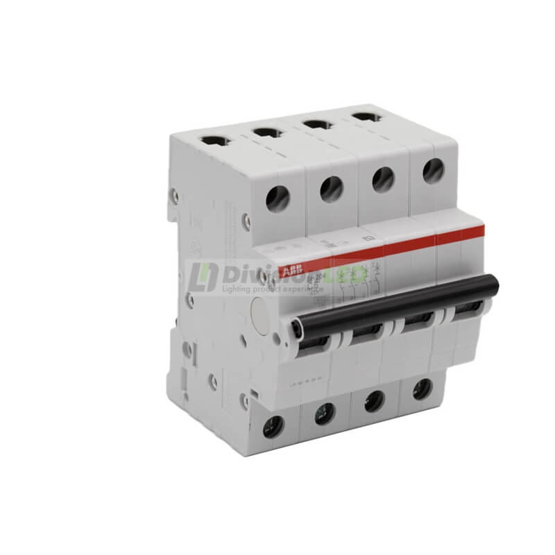 ABB SH204-C6 Interruptor magnetotérmico 4P 6A C 6kA 2CDS214001R0064