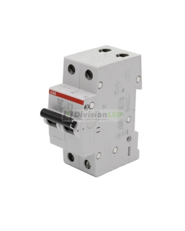 ABB SH202-C50 Interruptor magnetotérmico 2P 50A C 6kA 2CDS212001R0504