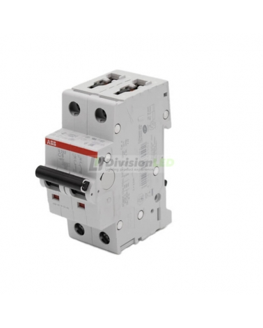ABB SH202-C6 Interruptor magnetotérmico 2P 6A C 6kA 2CDS212001R0064