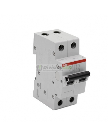 ABB SH202-C40 Interruptor magnetotérmico 2P 40A C 6kA 2CDS212001R0404
