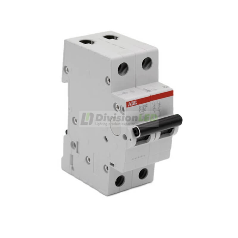 ABB SH202-C10 Interruptor magnetotérmico 2P 10A C 6kA 2CDS212001R0104