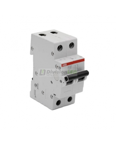 ABB SH202-C10 Interruptor magnetotérmico 2P 10A C 6kA 2CDS212001R0104