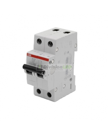 ABB SH202-C10 Interruptor magnetotérmico 2P 10A C 6kA 2CDS212001R0104