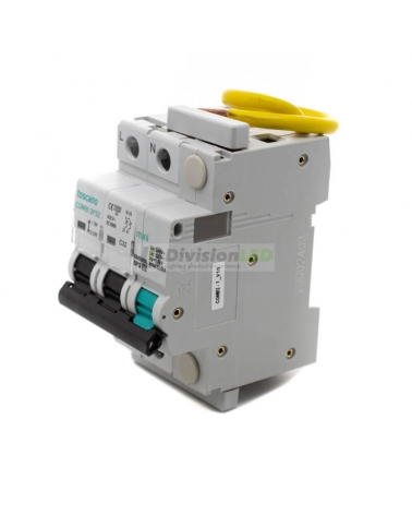 Toscano 10002908 COMBI-MINI 2P32T15 Protector sobretensión permanente y transitoria + IGA monofásico compacto 2x32A