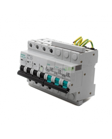 Toscano 10002916 COMBI-MINI 4P40T15 Protector sobretensión permanente y transitoria + IGA trifásico compacto 4x40A