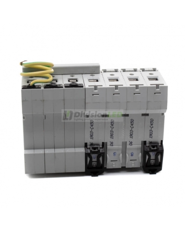 Toscano 10002917 COMBI-MINI 4P50T15 Protector sobretensión permanente y transitoria + IGA trifásico compacto 4x50A