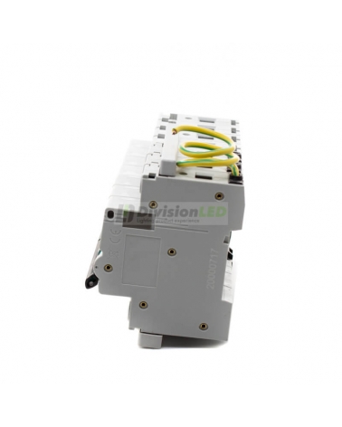 Toscano 10002918 COMBI-MINI 4P63T15 Protector sobretensión permanente y transitoria + IGA trifásico compacto 4x63A