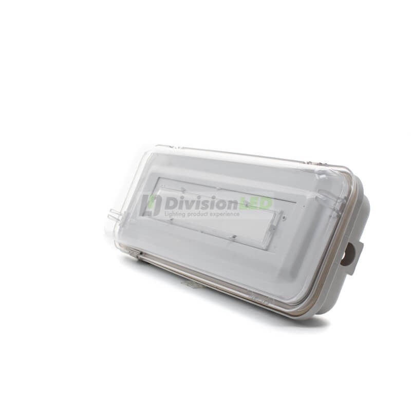 Alumbrado de emergencia LED no permanente 150lm IP65 - ¡en 360°! - DivisionLED