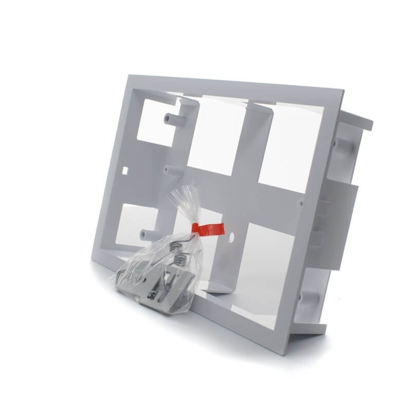 Marco para empotrar 235x137x24mm blanco-¡en 360°! - DivisionLED