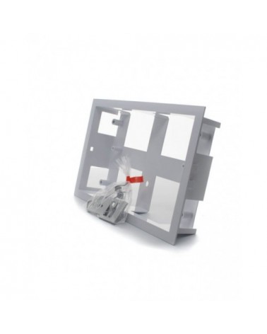Marco para empotrar 235x137x24mm blanco-¡en 360°! - DivisionLED