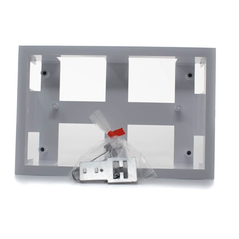 Marco para empotrar 235x137x24mm blanco-¡en 360°! - DivisionLED