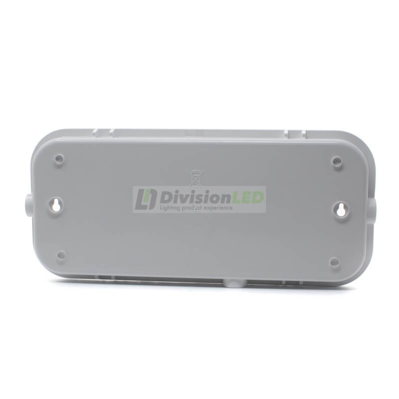 Caja estanca 365x165x75mm IP65 blanco-¡imagen en 360°! - DivisionLED
