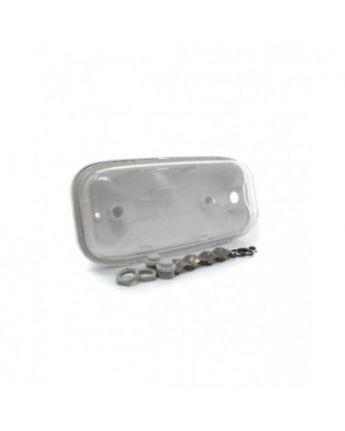 Caja estanca 274x128x105mm IP65 blanco - ¡en 360°! - DivisionLED