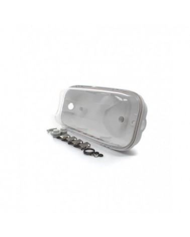 Caja estanca 274x128x105mm IP65 blanco - ¡en 360°! - DivisionLED