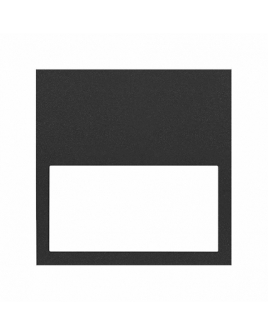SIMON | 10001610-238 | MARCO MÍNIMO DE 1 ELEMENTO NEGRO MATE SIMON 100