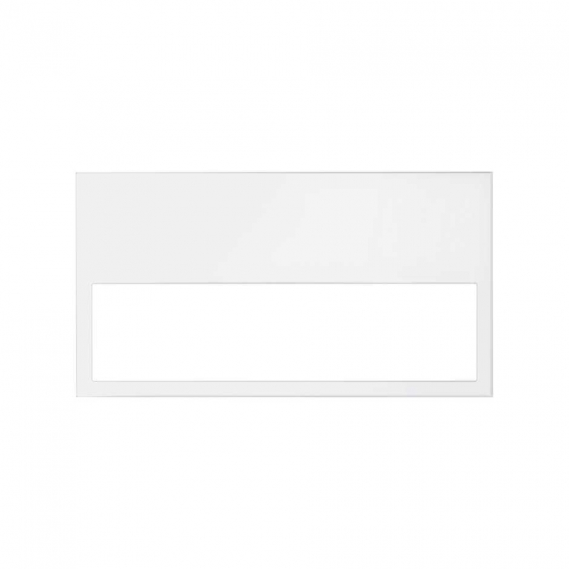 SIMON | 10001620-230 | MARCO MÍNIMO HORIZONTAL DE 2 ELEMENTOS BLANCO MATE SIMON 100