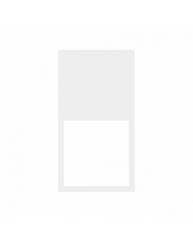 SIMON | 10002620-230 | MARCO MÍNIMO VERTICAL DE 2 ELEMENTOS BLANCO MATE SIMON 100