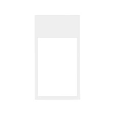 SIMON | 10002621-230 | MARCO MÍNIMO VERTICAL DE 2 ELEMENTOS BLANCO MATE SIMON 100