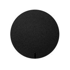 SIMON | 10000042-138 | TAPA MIRILLA PARA BASE DE ENCHUFE SCHUKO NEGRO BRILLANTE SIMON 100