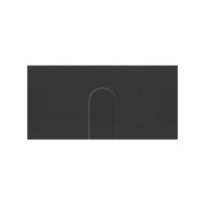 SIMON | 10000051-238 | TAPA PARA SALIDA DE CABLES ESTRECHA NEGRO MATE SIMON 100