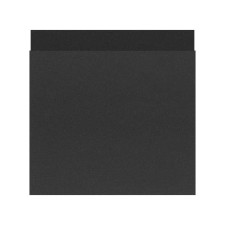 SIMON | 10000078-238 | TAPA PARA INTERRUPTOR/COMMUTADOR PARA TARJETA CON UN MICRORRUPTOR NEGRO MATE SIMON 100