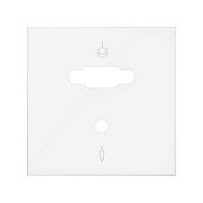 SIMON | 10000091-230 | TAPA PARA CONECTOR VGA + MINI-JACK BLANCO MATE SIMON 100