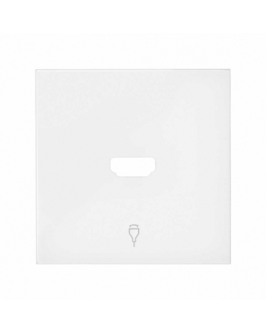 SIMON | 10001094-230 | TAPA PARA CONECTOR HDMI BLANCO MATE SIMON 100