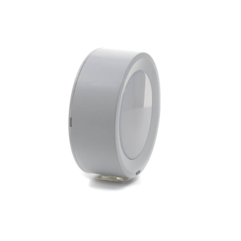 Alumbrado de emergencia redondo 100x100x40 100Lm IP42 - ¡en 360°! - DivisionLED