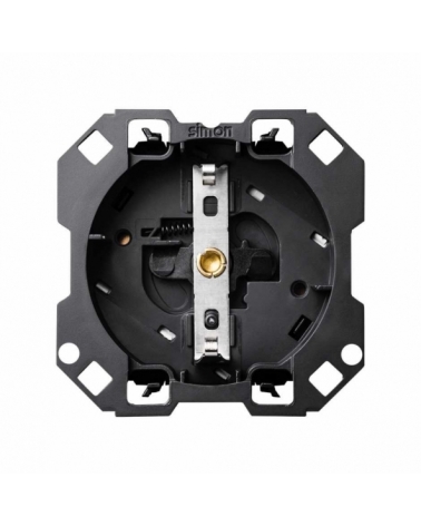 SIMON | 10000432-039 | BASE DE ENCHUFE SCHUKO 16 A 250V~ CON SISTEMA DE EMBORNAMIENTO 1CLICK® SIMON 100