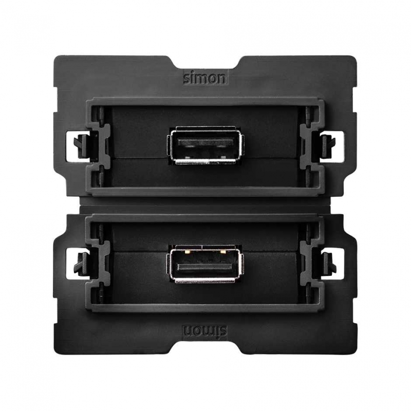 SIMON | 10000562-039 | CONECTOR 2XUSB 2.0 TIPO A SIMON 100