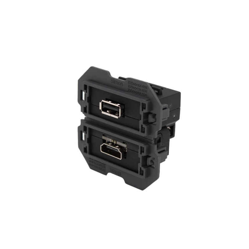SIMON | 10000563-039 | CONECTOR HDMI V1.4 + CONECTOR USB 2.0 TIPO A SIMON 100