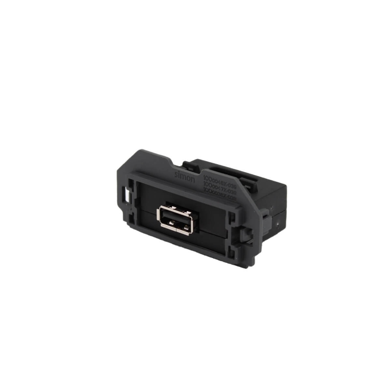 SIMON | 10000380-039 | CARGADOR USB 2.1A CON SMARTCHARGE 5 V/DC TIPO A SIMON 100
