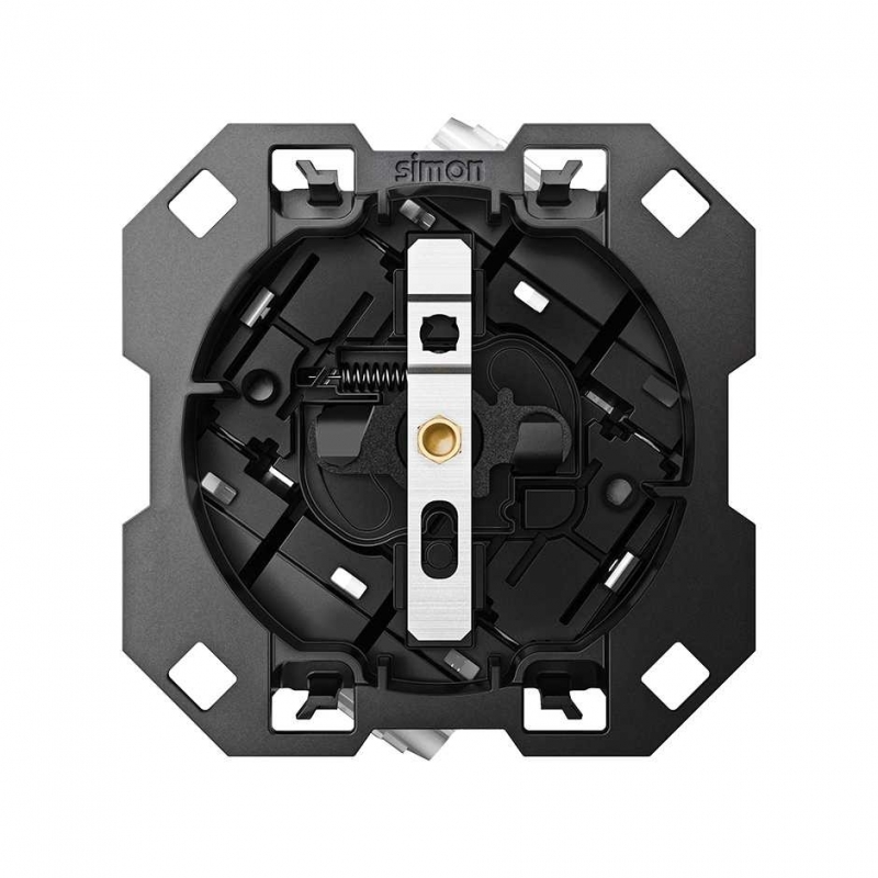 SIMON | 10000431-039 | BASE DE ENCHUFE BIPOLAR 16 A 250V~ CON SISTEMA DE EMBORNAMIENTO 1CLICK® SIMON 100