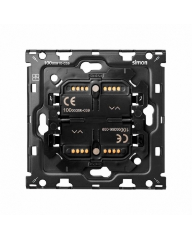 SIMON | 10010117-039 | KIT BACK PARA 1 ELEMENTO CON 2 INTERRUPTORES MÁSTER IO SIMON 100