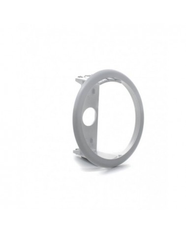 Accesorio para empotrar en techo circular blanco 120x120x40mm - ¡en 360°! - DivisionLED