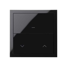 SIMON | 10020117-138 | KIT FRONT PARA 1 ELEMENTO CON TECLA MÁSTER IO Y TECLA MÁSTER IO PARA PERSIANAS NEGRO BRILLANTE SIMON 100