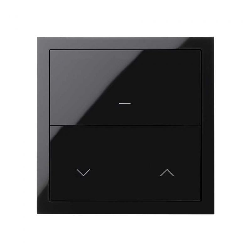 SIMON | 10020117-138 | KIT FRONT PARA 1 ELEMENTO CON TECLA MÁSTER IO Y TECLA MÁSTER IO PARA PERSIANAS NEGRO BRILLANTE SIMON 100