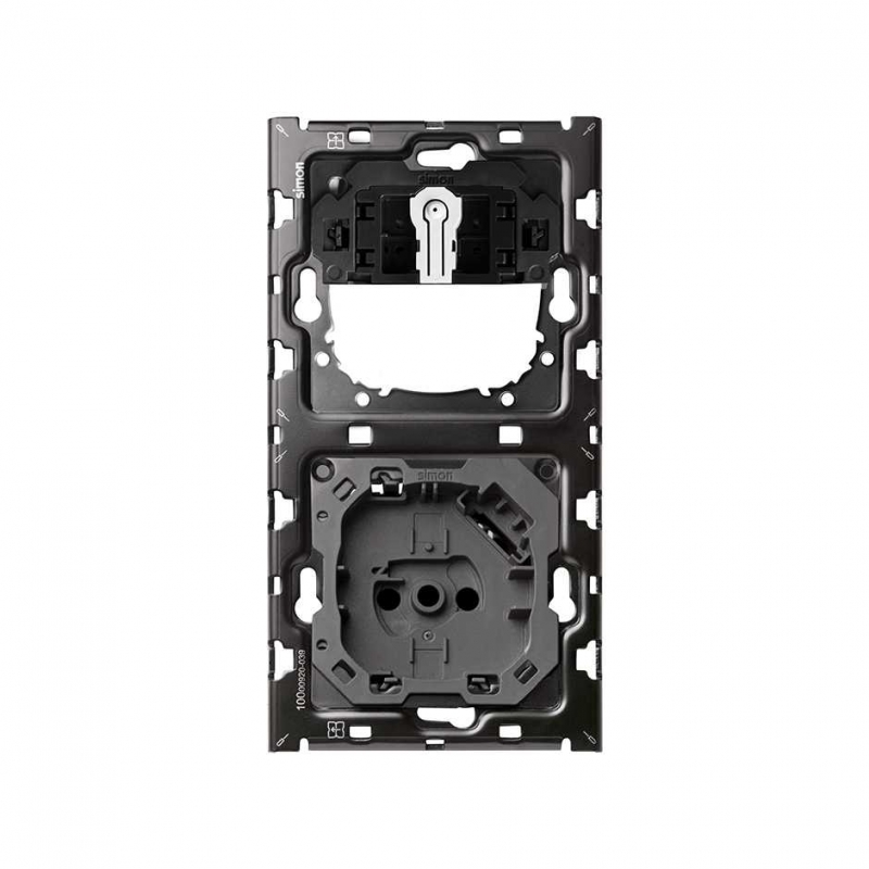 SIMON | 10010216-039 | KIT BACK PARA 2 ELEMENTOS CON 1 CONMUTADOR PULSANTE Y 1 CARGADOR USB 2.1A CON SMARTCHARGE SIMON 100