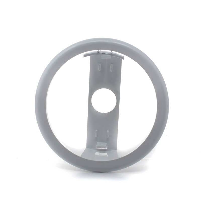Accesorio para empotrar en techo circular blanco 120x120x40mm - ¡en 360°! - DivisionLED