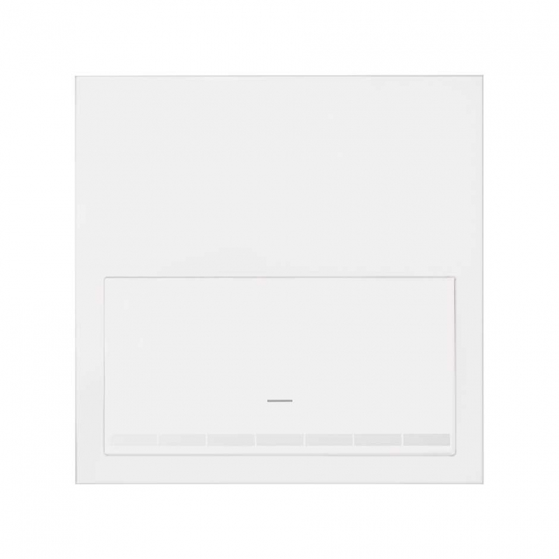 SIMON | 10020113-230 | KIT FRONT PARA 1 ELEMENTO CON 1 TECLA REGULABLE BLANCO MATE SIMON 100