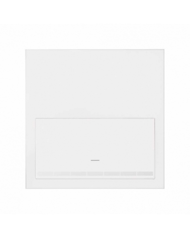 SIMON | 10020113-230 | KIT FRONT PARA 1 ELEMENTO CON 1 TECLA REGULABLE BLANCO MATE SIMON 100