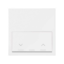 SIMON | 10020116-230 | KIT FRONT PARA 1 ELEMENTO CON 1 INTERRUPTOR PERSIANAS IO BLANCO MATE SIMON 100