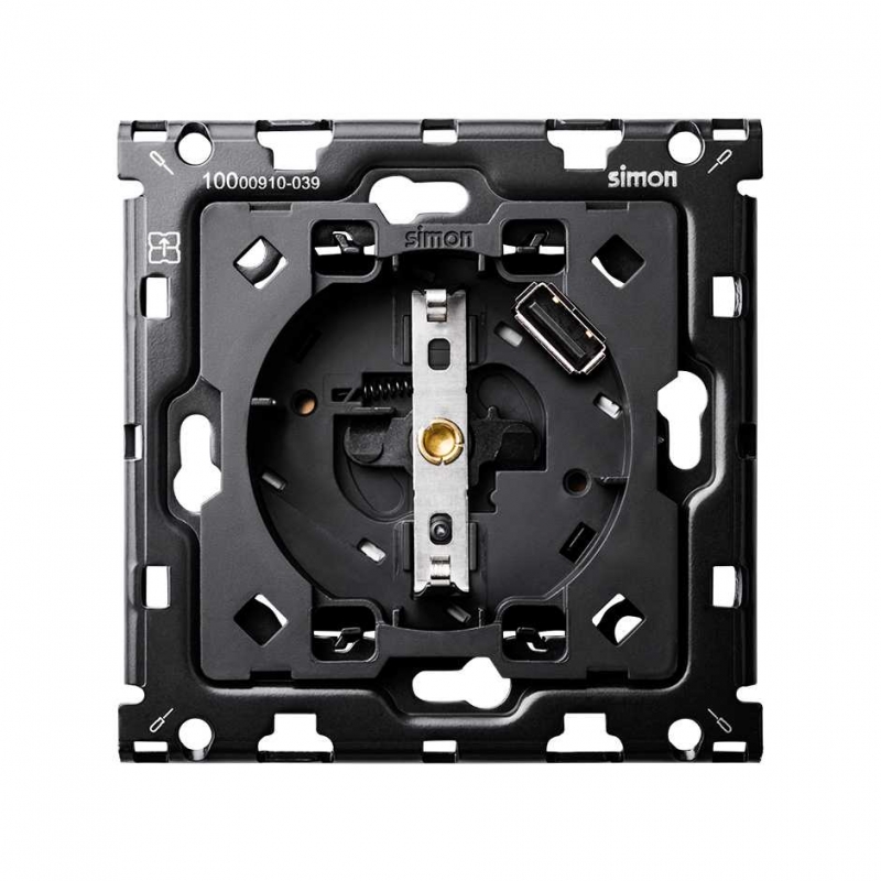 SIMON 10010109-039 Kit back con 1 elemento+base con cargador USB SIMON 100