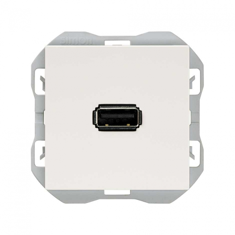SIMON | 20000090-090 | CONECTOR USB 2.0 TIPO A BLANCO SIMON 270