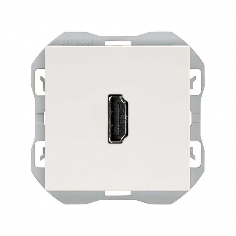 SIMON | 20000094-090 | CONECTOR HDMI 2.0 4K HEMBRA-HEMBRA BLANCO SIMON 270