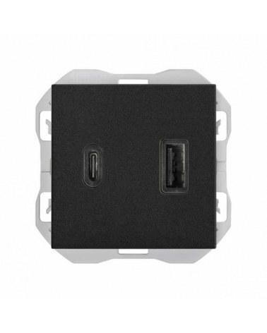 SIMON | 20000296-098 | CARGADOR USB DOBLE 3