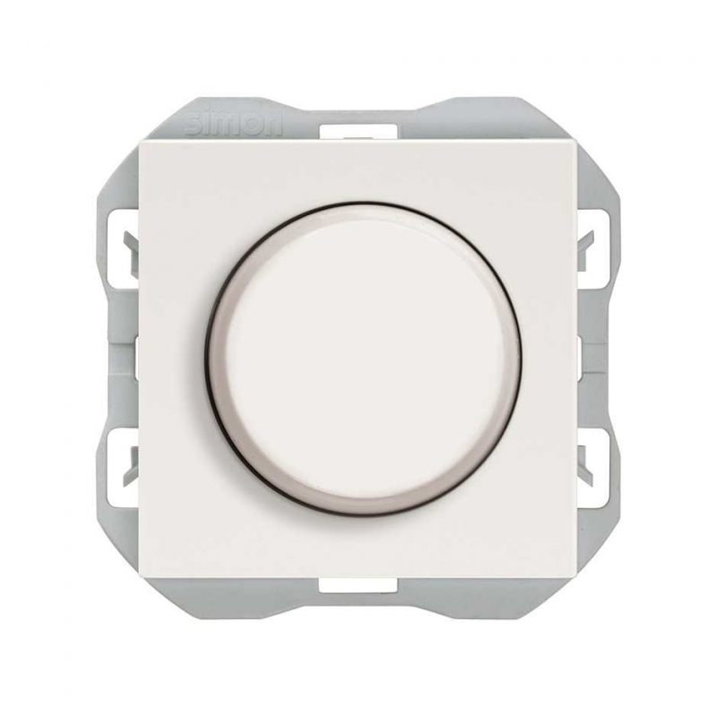 SIMON | 20000313-090 | INTERRUPTOR REGULABLE 230 V~ DE CORTE DE FASE 2 HILOS BLANCO SIMON 270
