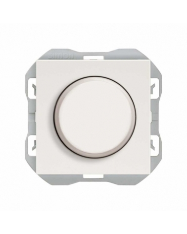 SIMON | 20000313-090 | INTERRUPTOR REGULABLE 230 V~ DE CORTE DE FASE 2 HILOS BLANCO SIMON 270