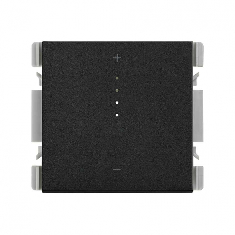 SIMON | 21000121-098 | INTERRUPTOR MASTER REGULABLE 230 V~ NEGRO MATE SIMON 270